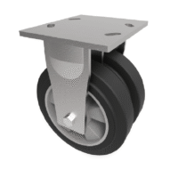 Twin Wheel Fabricated Castors