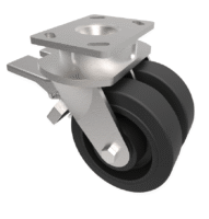 Twin Wheel Fabricated Castors