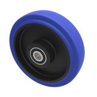Elastic Rubber Wheels