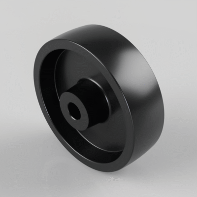 Thermoplastic 100mm Plain Bearing Wheel 180kg Load