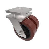 Twin Wheel Fabricated Castors