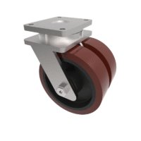 Twin Wheel Fabricated Castors