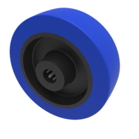 Elastic Rubber Wheels