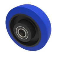 Elastic Rubber Wheels