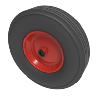 Black Rubber Wheels