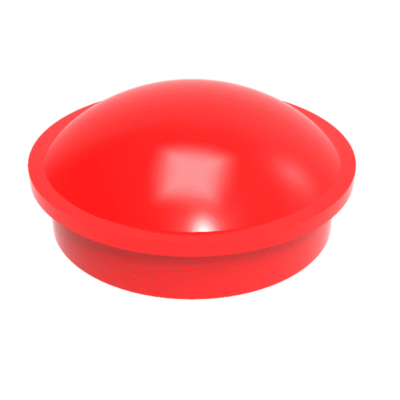 PD series retaining cap - RED